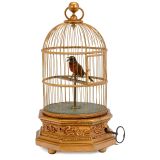 Singing Bird in Cage Automaton by Blaise Bontems, c. 1910