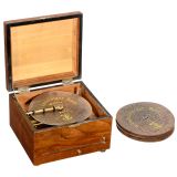 Polyphon Disc Musical Box with 6 Bells