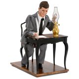 Contemporary Musical Automaton Portrait of John F. Kennedy by Ch