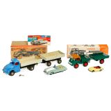 4 Tin Toy Cars, 1965 onwards