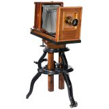 Studio Camera with Tripod, c. 1900