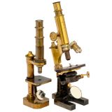 2 Early Microscopes by Carl Zeiss