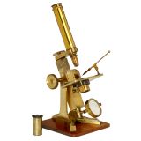 Pillischer Compound Brass Microscope, c. 1860