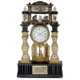 Viennese Portico Clock with Musical Movement, c. 1880
