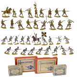 4 Boxed Groups of Tin Soldiers, 1900 onwards