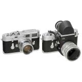 2 x Leica M3 with Lenses