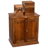 Le Taxiphote Cabinet Stereo Viewer, c. 1910