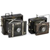 2 Plate Cameras by Nettel