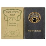 2 Books by Carl Zeiss Jena, 1905/1910