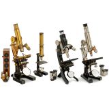 4 German Microscopes