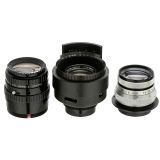 3 Special Enlarger Lenses by Steinheil