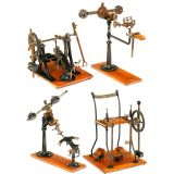 4 Orthopedic Patent Models/Salesman's Samples, c. 1880