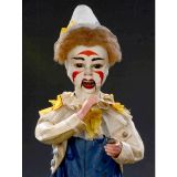 Musical Automaton Clown Taking Snuff by Adolph Müller, c. 1900