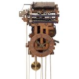 Wooden Gear Clock with Musical Movement