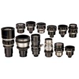 12 Movie Lenses for Arriflex 35/16 St.