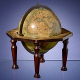 8-inch Terrestrial Globe by C. Abel-Klinger, c. 1855