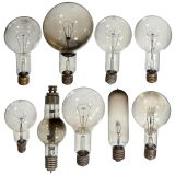 Bright High-Wattage Light Bulbs, c. 1925