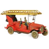 Large Distler Fire Brigade Toy, c. 1930