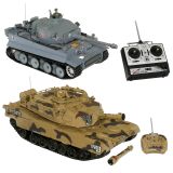 2 Radio-Control Battle Tanks