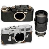 Leica M3 and Leica II (D)