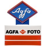 2 Agfa Advertising Signs
