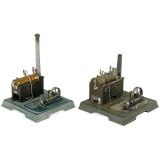 2 Märklin Stationary Steam Engines