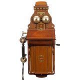 Jydsk Aktieselskab Wall Telephone, c. 1920