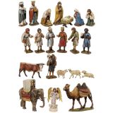 21 Early Nativity Figures, c. 1900