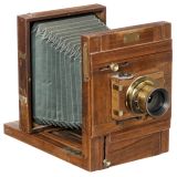 French Field Camera 13 x 18 cm by A. Tardy, c. 1890