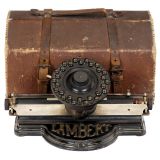 Lambert Typewriter, 1896