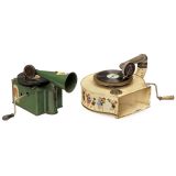 2 Toy Gramophones, c. 1930