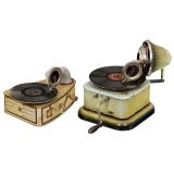 2 German Toy Gramophones, c. 1925