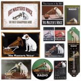 His Masters Voice Advertising Signs