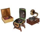 3 Unusual Gramophones