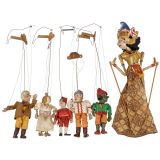 6 Puppets, c. 1950 and later