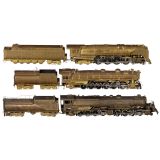 3 Brass Locomotives, Gauge H0