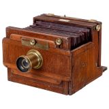 Stereo Camera by George Hare with Sliding Lens Board, c. 1864