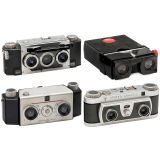 3 Stereo Cameras by White, Wray and Delta
