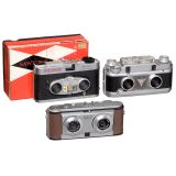 Three 35mm Stereo Cameras