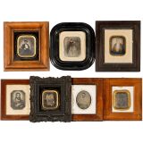 7 Daguerreotypes, c. 1845–55