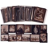 Approx. 60 Calotypes (Reproductions), c. 1985