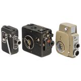 3 Agfa Movie Cameras, 1930–60