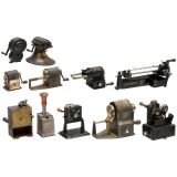 11 Early Mechanical Pencil Sharpeners