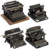 4 European Typewriters
