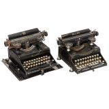2 Allen Typewriters, 1918