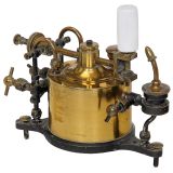 A French Brass Securitas Optical Projection Lantern by Alfred