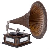 Gramophone with Extra-Large Horn, c. 1915