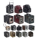 方镜箱和中幅皮腔相机 Box & Rollfilm Cameras