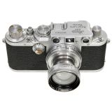 Leica IIIc converted to IIIf with Summitar 2/5 cm