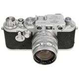 Leica IIIc converted to IIIf with Summarit 1,5/5 cm, c. 1950